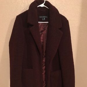 Womens boucle coat, size Large, French Laundry